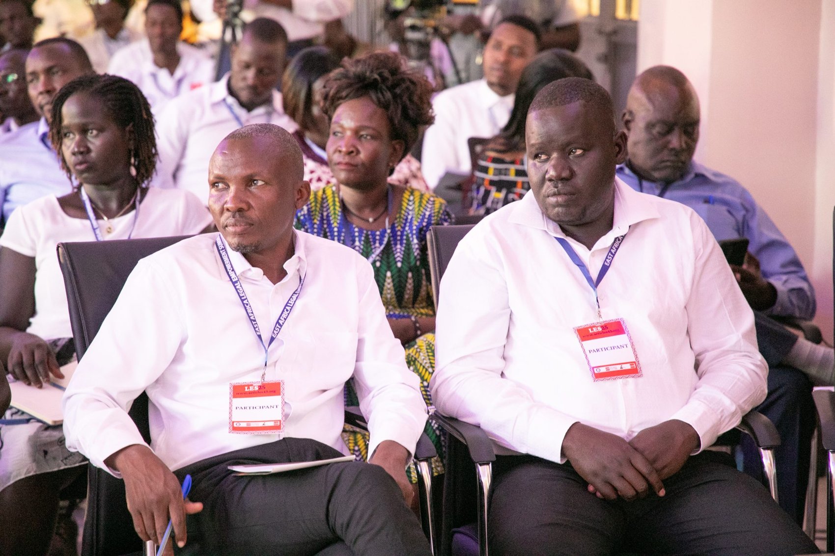Delegates listening at LES25