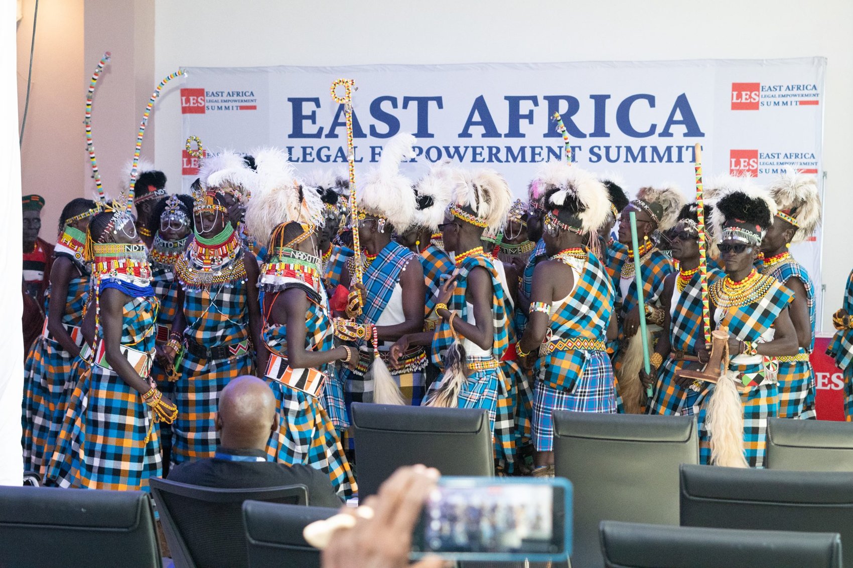 Cultural performance at LES25
